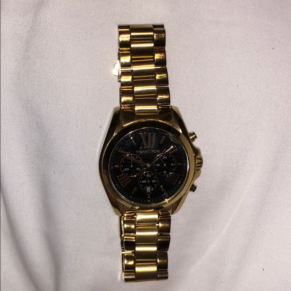 Engraved watch